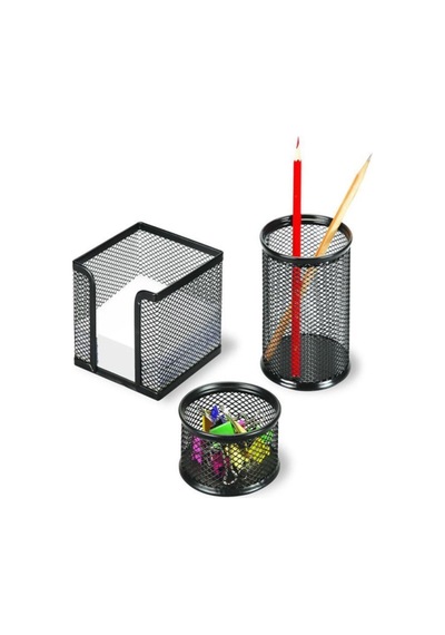 Lotte Metal Perfore 3 Lü Set Siyah Siyah