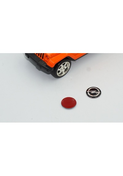 Opel Oto Anahtar 3M Metal Alaşım Logo 2Li Set