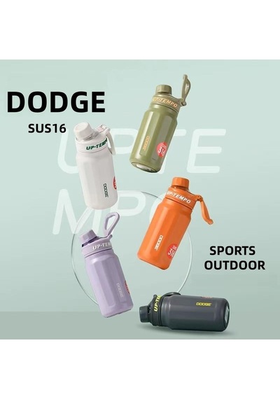 Dodge Up Tempo Çelik Termos Matara 520ml Yeşil Yeşil