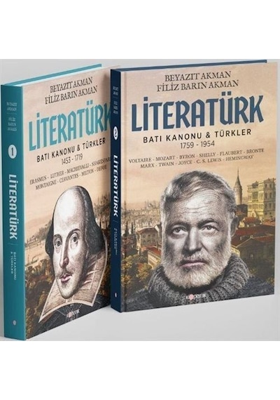 Literatürk: Batı Kanonu & Türkler 2 Cilt / Beyazıt Akman