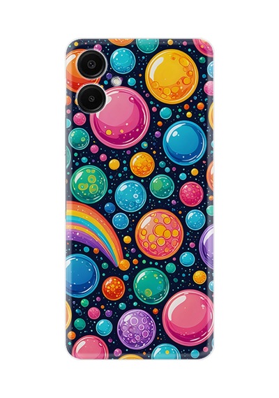 Samsung Galaxy Uyumlu - A06 Kılıf Boutique Baskılı Resimli Balonlar Pcode -014
