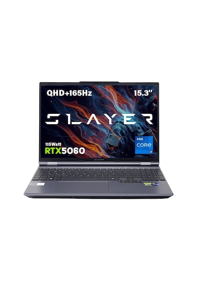 Game Garaj Slayer X7t2-5060 C4 Intel Core İ7 14650hx 32gb Ram 1tb Ssd Rtx5060 15.3" 165hz Qhd+ Ips Freedos Gaming Laptop