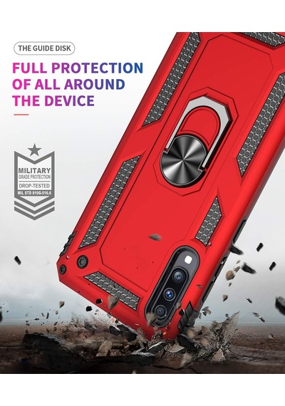 Samsung Galaxy Uyumlu A50 Kilif Zirhli Standli Miknatisli Tank Kapak 392976261