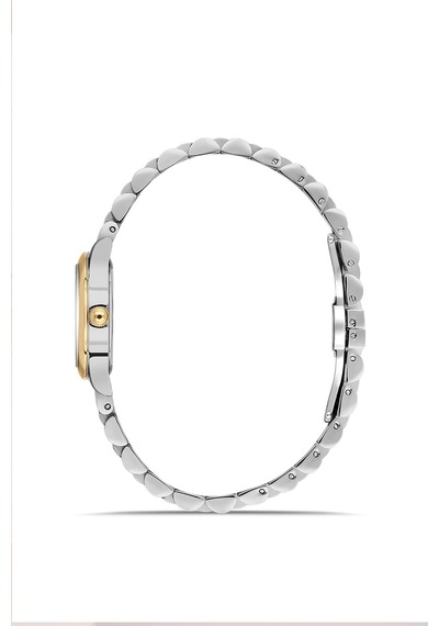 Ferro Fl40170a-d Quartz Çelik Gri Sarı 22 Mm Kadın Kol Saati