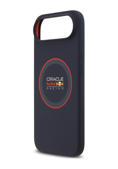 Apple Uyumlu iPhone 17 Air  Kılıf Redbull Lisanslı M-safeli Kırmızı Halka Ve Logo Silikon Kapak Lacivert Lacivert