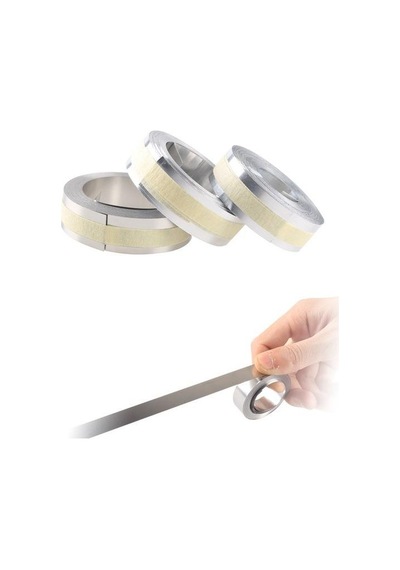 Dymo M11 Makineye Uyumlu Alüminyum - Yapışkanlı Şerit 35800 12Mm