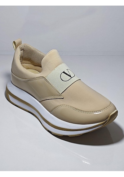 Cem Pekşen Vollex 44-510 Kadın Günlük Sneaker Bej