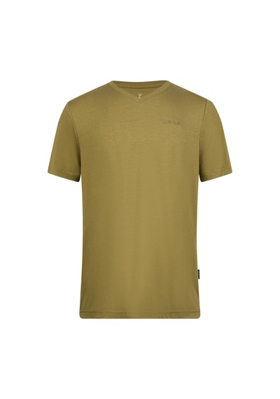2as Victor Erkek Viloft V Yaka T-shirt Yeşil Yeşil