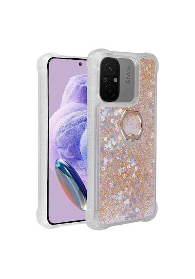 Ardemix Redmi 12c Kılıf Milce Kapak - Gold Gold