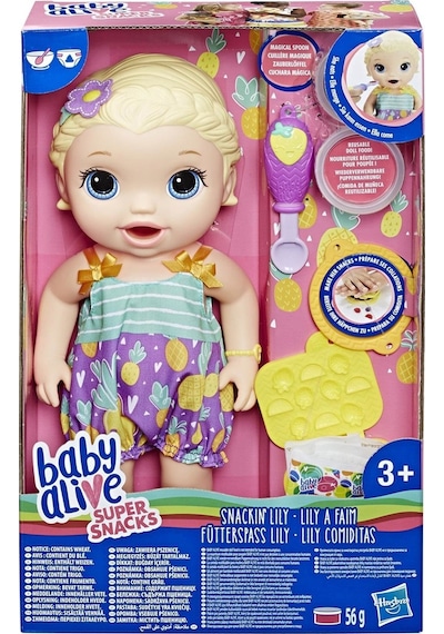 Baby Alive Lily ile Mama Eğlencesi-Sarışın