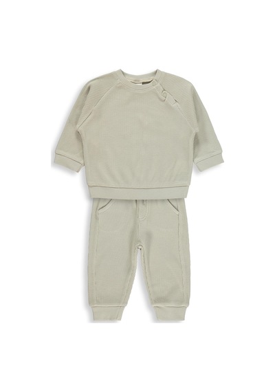 Civil Baby Basic 3-18 Ay Takım - Kahverengi Soft Vizon
