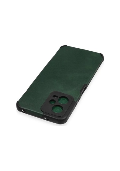 Newface Xiaomi Redmi Note 12 5g Kılıf Loop Deri Silikon - Yeşil