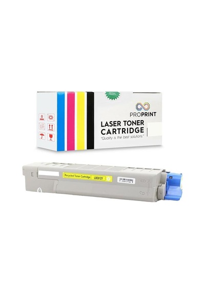 Proprint Oki Uyumlu C612-46507517 Sarı Toner - C612