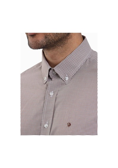 Dufy Kahverengi Erkek Regular Fit Pitikare Desenli Düğmeli Yaka Uzun Kol Gömlek - 98369-kahverengi Kahverengi Dufy Kahverengi Erkek Regular Fit Pitikare Desenli Düğmeli Yaka Uzun Kol Gömlek - 98369-kahverengi Kahverengi