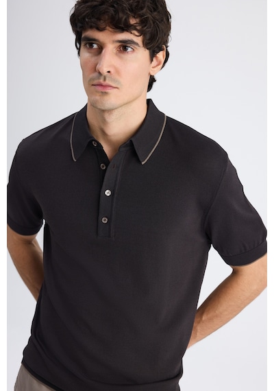 D's Damat Ds Damat Regular Fit Kahverengi Düz Örgü Kazak 6hc060192525m Çok Renkli