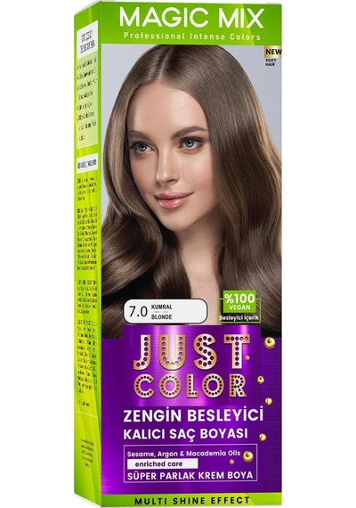 Procsın Magic Mix Color Kıt Parlak Ve Canlı 7.0 Kumral Kalıcı Saç Boyası