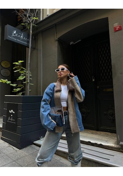 Soonaksesuar Chanel Garnili Kot Mont - Bej Bej