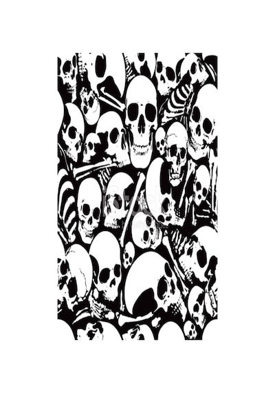 Buffalo Seamle Motorcu Çok Amaçlı Outdoor Boyunluk Unisex Bandana Siyah