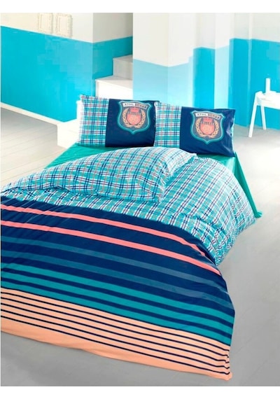 Komfort Home Tek Kişilik Ranforce Nevresim Takımı (Collage)