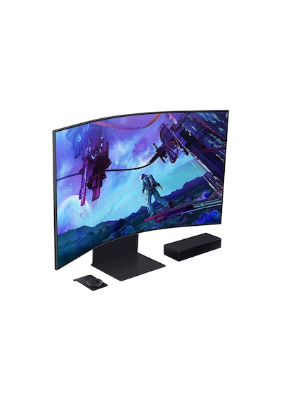 Samsung Odyssey Ark LS55CG97WNUXUF 55" 1 MS 165 Hz 4K UHD Curved VA Mini LED Monitör