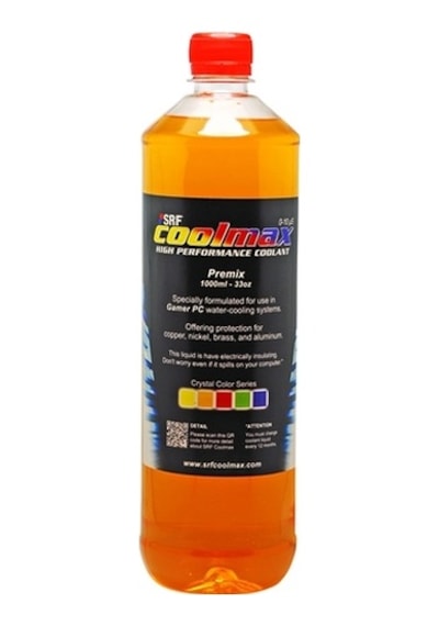 Srf Coolmax Bilgisayar Soğutma Sıvısı 1000ML Kristal Turuncu