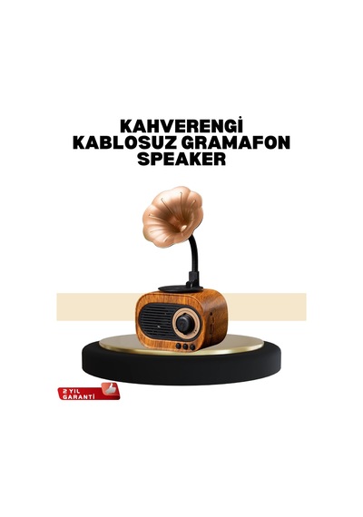 Mini Nostaljik Bluetooth Hoparlör Fm Radyo 8 Saat Batarya