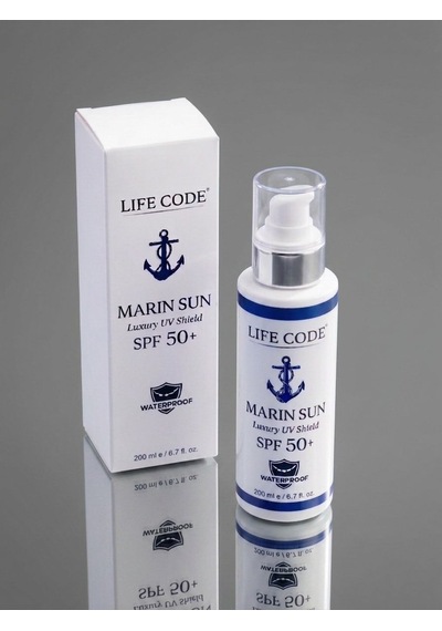 Marın Sun Güneş Kremi 50 Spf Waterproof Luxury Uv Shıeld Suya Dayanıklı 200 Ml