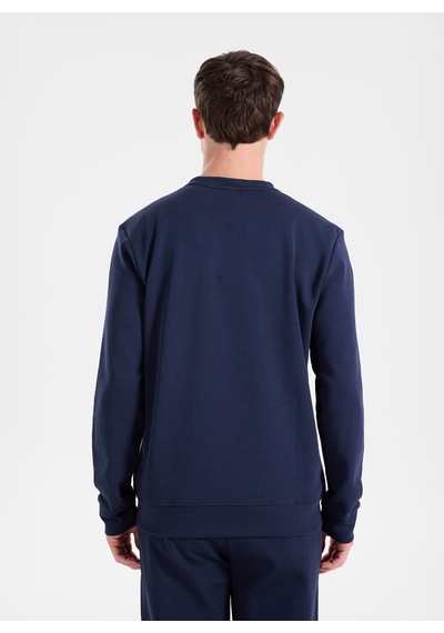 National Geographic Lacivert Erkek Relaxed Baskılı Sweatshirt N6wm-swt4094