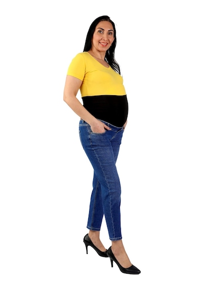 Balins Hamile Kot Pantolon Koyu Mavi 001