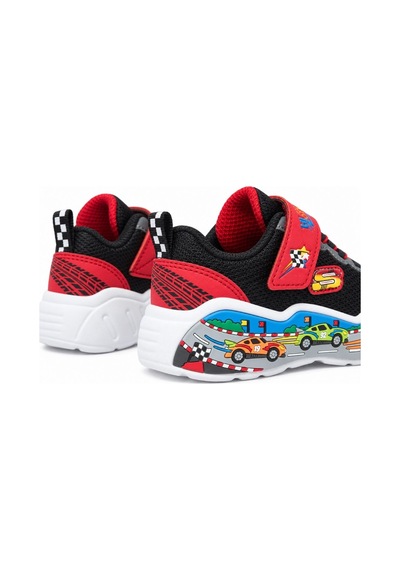 Skechers Play Scene 407312n-bkrd Ortopedik Çocuk Spor Ayakkabı siyah