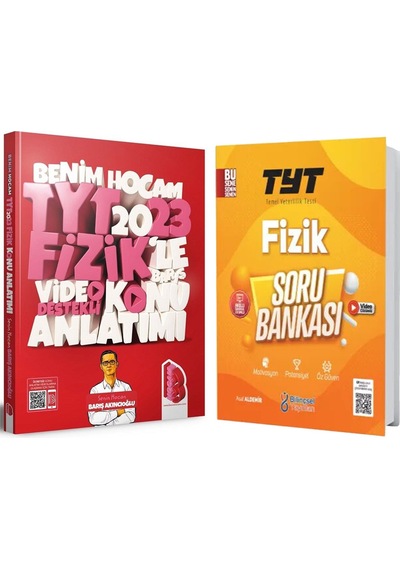 Benim Hocam 2023 Tyt Fizik Konu Ve Bilinçsel Soru Bankası Seti 2 Kitap