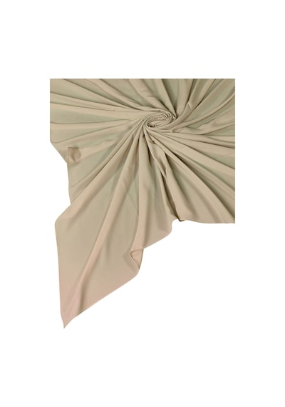 Mim Eşarp Tuana Eşarp Medine İpeği Büyük Boy Eşarp 120x120 Cm Açık Taş