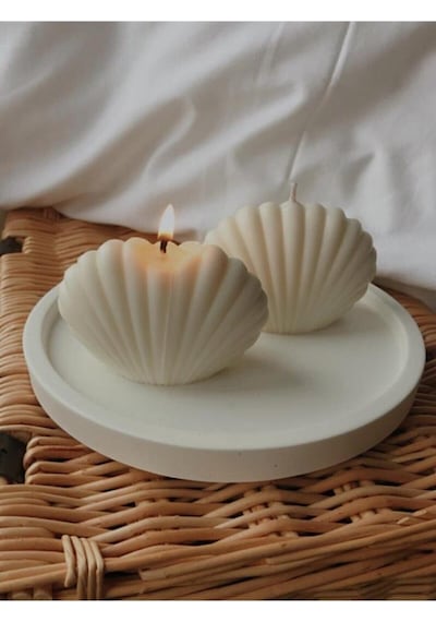 Bernami Vazo Pinterest Istiridye Dekoratif Kokulu 2'li Set Mum Diğer