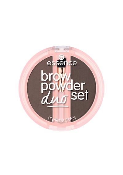 Essence Brow Powder Duo Set 1,8 Gr - 03 Dark