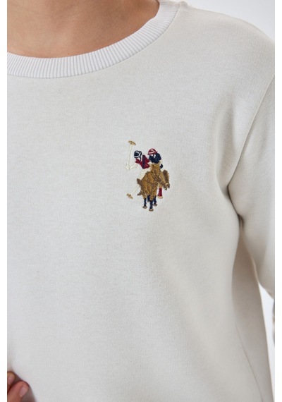 U.s. Polo Assn Erkek Çocuk Beyaz Eşofman Takımı Us1186-c-v8 Beyaz