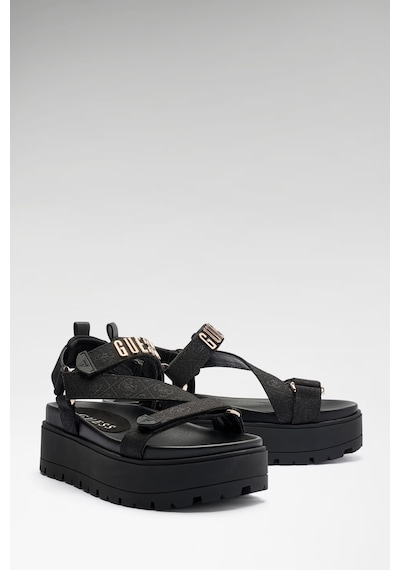 Guess Fetta Kadın Sandalet Fljfttfal03 Fljfttfal03 Black