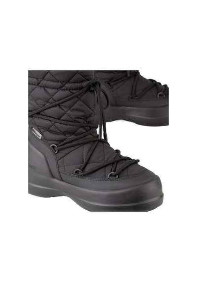 N001 Black Sneaker Günlük Kadın Diğer 80d2500080-n001 Moon Boot Mezzallina Quilted Hight Boot Wp Siyah