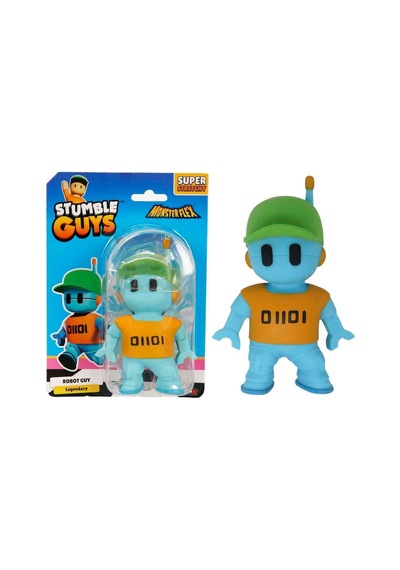 Monster Flex Stumble Guys Super Stretch Figür - Robot Guy