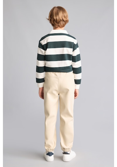 Defacto Standart Paça Pelüş Astar Jogger Pantolon Erkek Çocuk F1976a826wnbg31 Bej-bg31