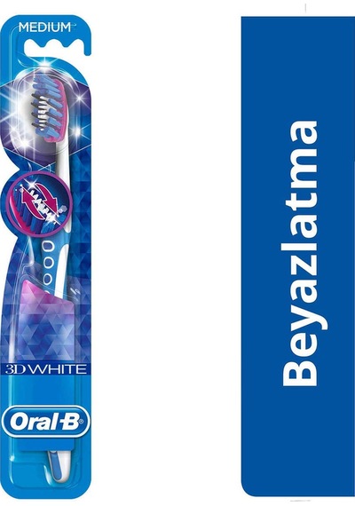 Oral-B Diş Fırçası Pro-Flex 3 Boyutlu Beyazlık Luxe 40 Orta