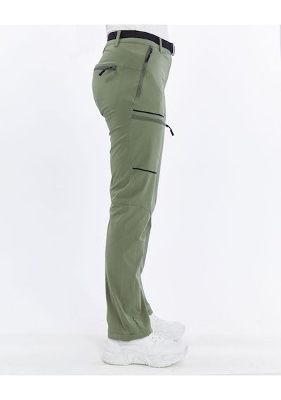 Mapamyumco Quick Dry Kadın Trekking Pantolon-yeşil Yeşil