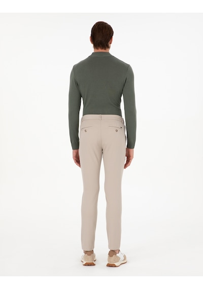 Pierre Cardin Erkek Bej Pantolon Kanvas-chino 50295934-vr011 Bej