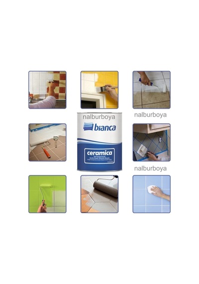 Fayans Boyası Kullanıma Hazır Ceramica 0.75lt 0,75 L