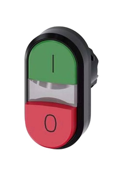 Siemens 3su1000-3bb42-0ak0 - 22mm Plastik İkiz Buton 0-1 Yazılı