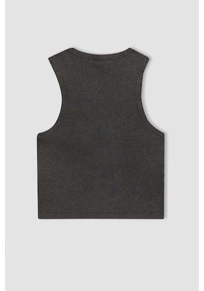 Defacto Coool Fitted Fitilli Kaşkorse Yıkamalı Soluk Efektli Atlet C2128AX24SPAR191
