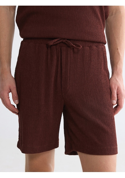 Lc Waikiki Lc Waıkıkı Bordo Regular Fit Erkek Şort