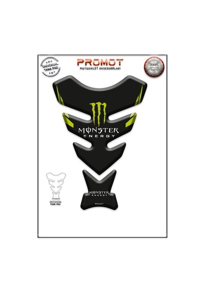 Universal Motosiklet Tank Pad 3d Sticker 0073 Diğer