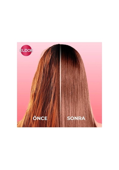 Elidor Saç Kremi 350ml. Keratin Düz Saç %4