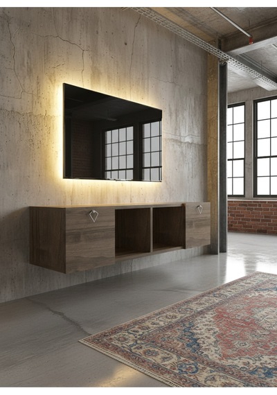 Resital Tv Ünitesi S1243-2 Ceviz Ceviz