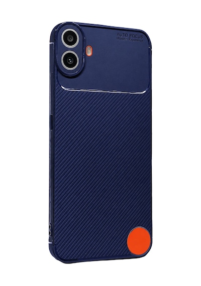 Uryport Nothing Phone Nothing Cmf Phone 1 Auto Focus Karbon Kapak - Lacivert